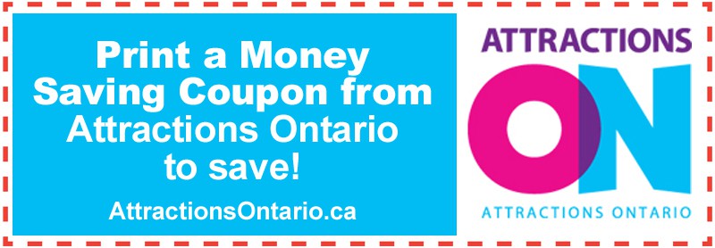 coupon from Attractions Ontario