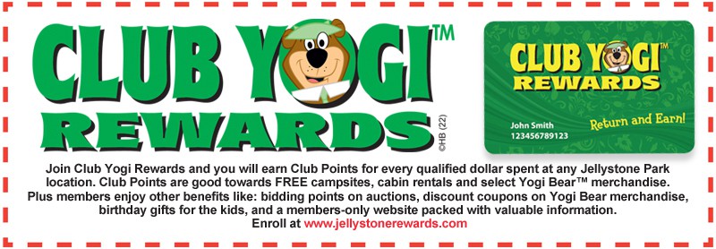 Club Yogi Rewards coupon